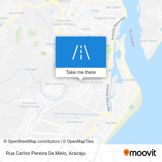 Rua Carlos Pereira De Melo map