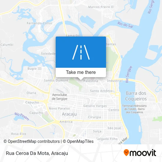 Rua Ceroa Da Mota map