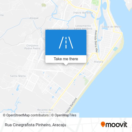Rua Cinegrafista Pinheiro map