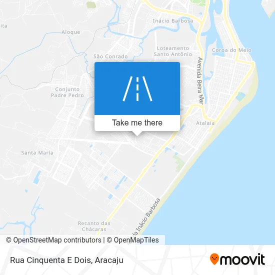 Rua Cinquenta E Dois map