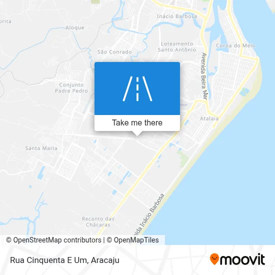 Rua Cinquenta E Um map