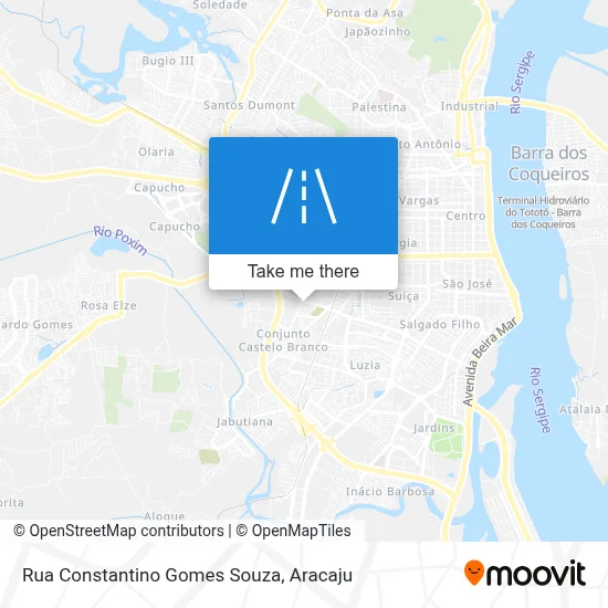 Rua Constantino Gomes Souza map
