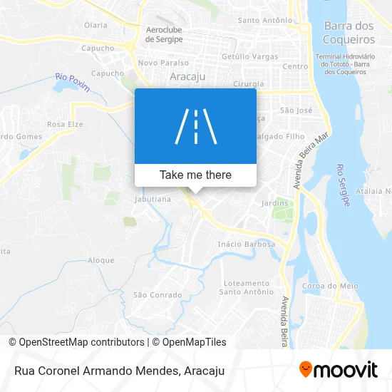 Rua Coronel Armando Mendes map