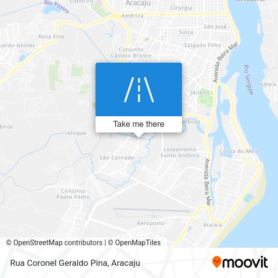 Rua Coronel Geraldo Pina map