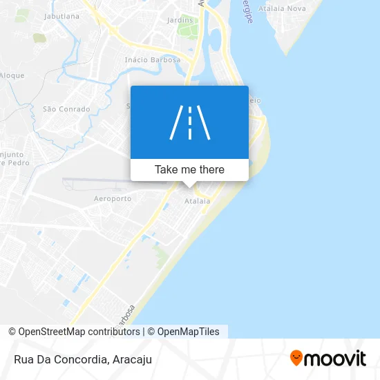 Rua Da Concordia map