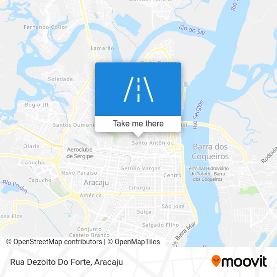 Rua Dezoito Do Forte map