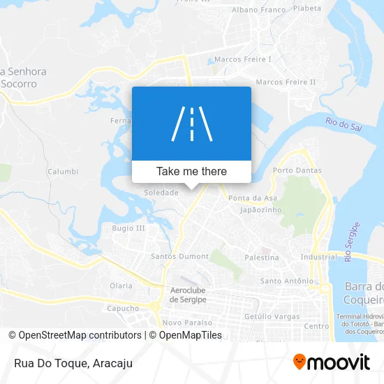 Rua Do Toque map