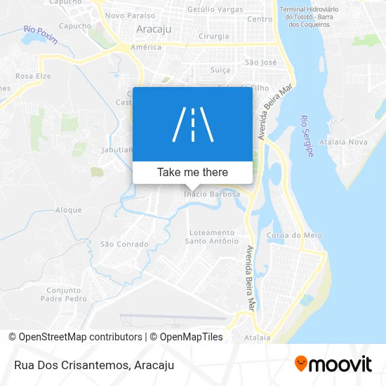 Rua Dos Crisantemos map