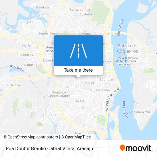 Rua Doutor Bráulio Cabral Vieira map