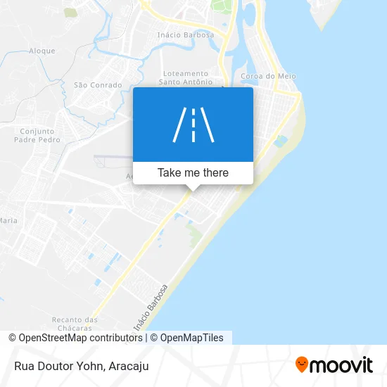 Rua Doutor Yohn map