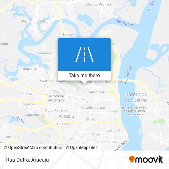 Rua Dutra map