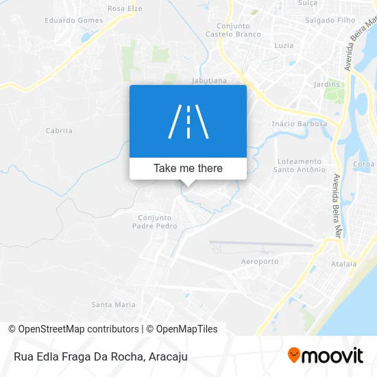Rua Edla Fraga Da Rocha map