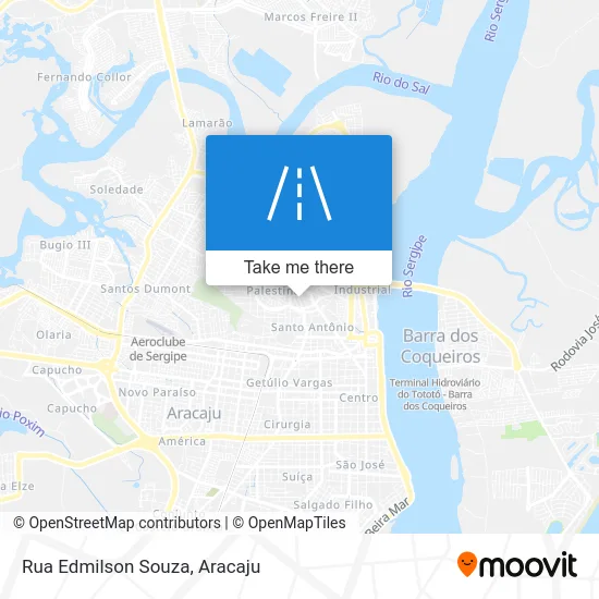 Rua Edmilson Souza map