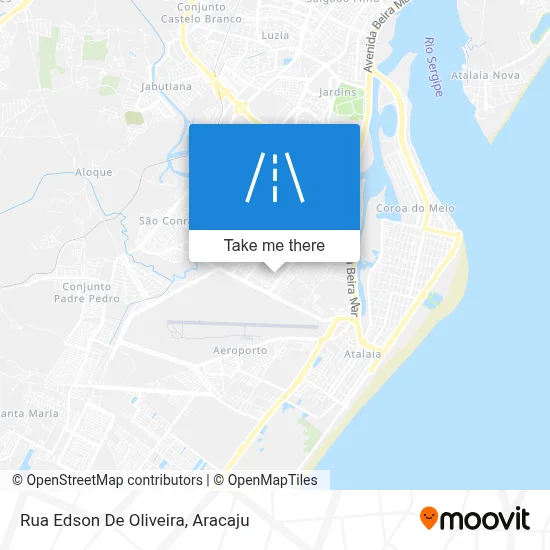 Rua Edson De Oliveira map