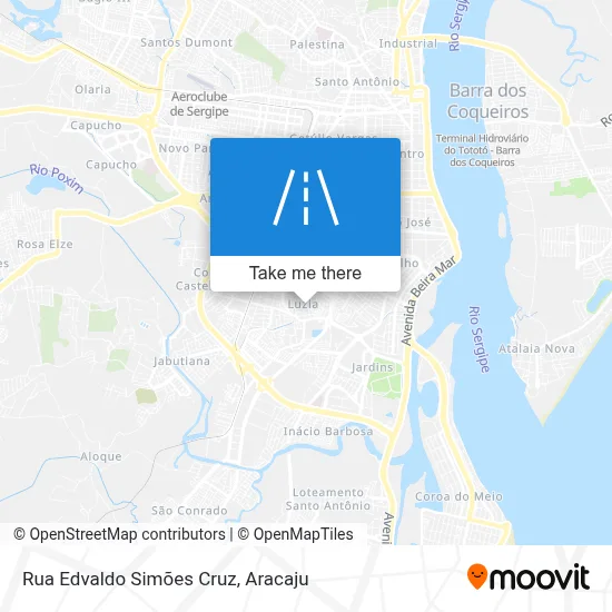 Rua Edvaldo Simões Cruz map