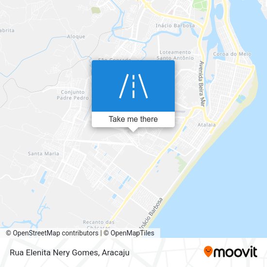 Rua Elenita Nery Gomes map