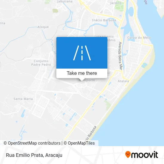 Rua Emilio Prata map