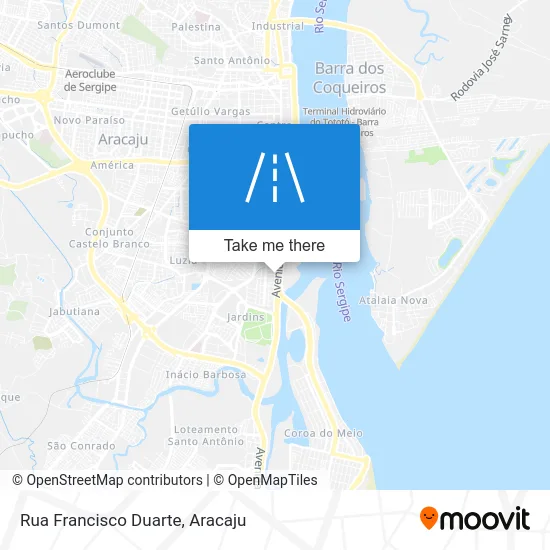 Rua Francisco Duarte map
