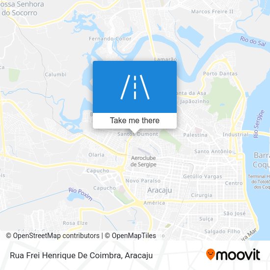 Rua Frei Henrique De Coimbra map
