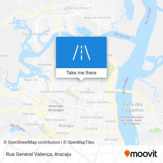 Rua General Valença map