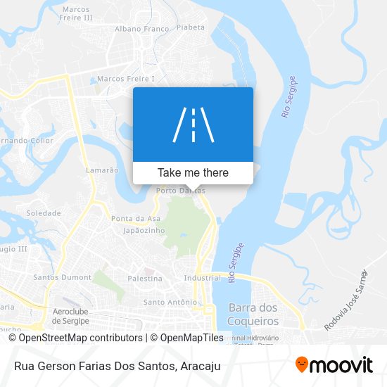 Rua Gerson Farias Dos Santos map