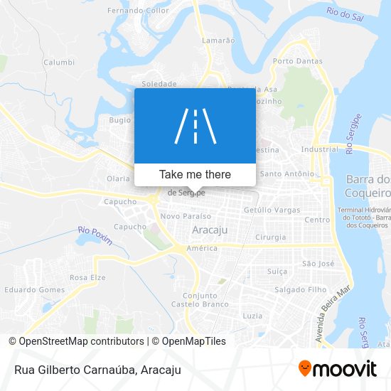 Rua Gilberto Carnaúba map