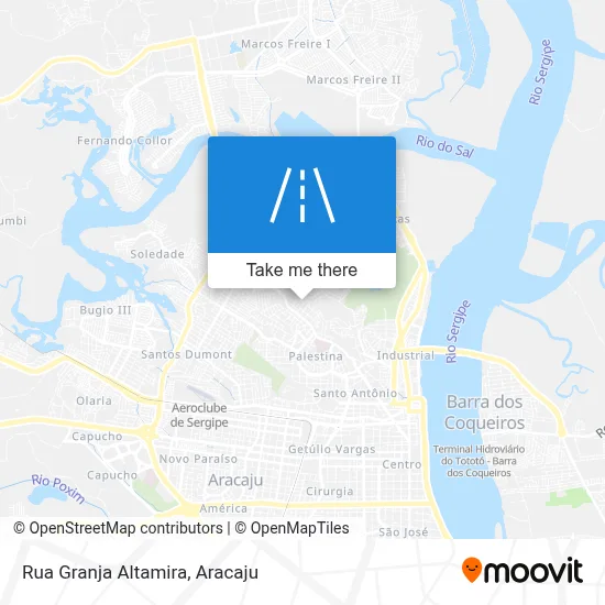Rua Granja Altamira map