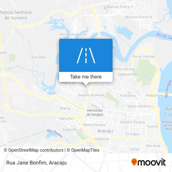 Rua Jane Bonfim map