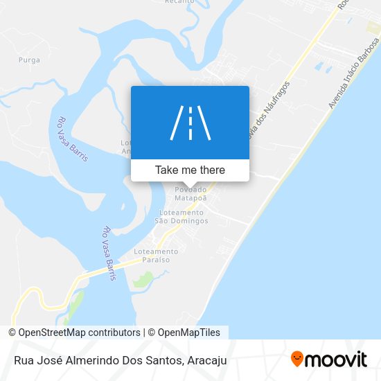 Rua José Almerindo Dos Santos map