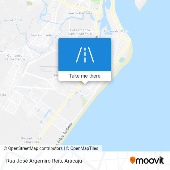 Rua José Argemiro Reis map