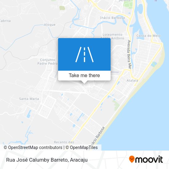 Rua José Calumby Barreto map