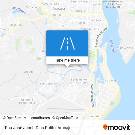 Rua José Jacob Dias Polito map
