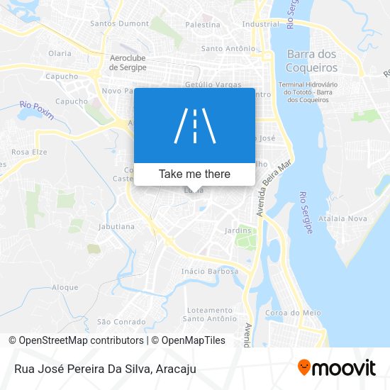 Rua José Pereira Da Silva map