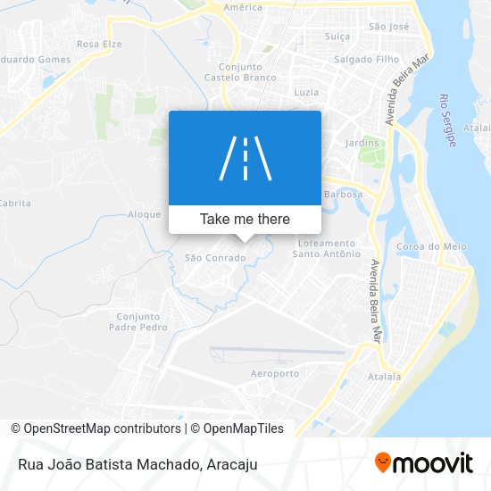 Rua João Batista Machado map