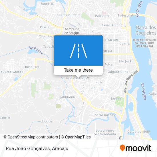 Rua João Gonçalves map