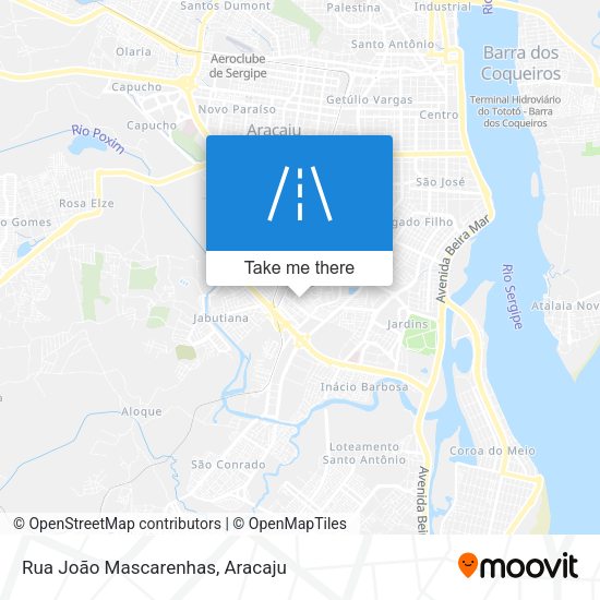 Rua João Mascarenhas map