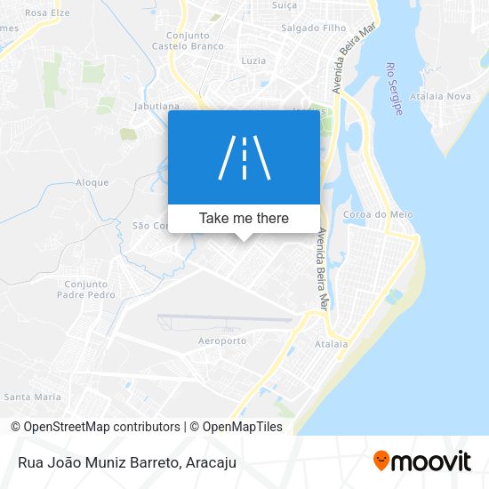 Rua João Muniz Barreto map