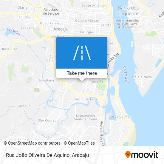 Rua João Oliveira De Aquino map