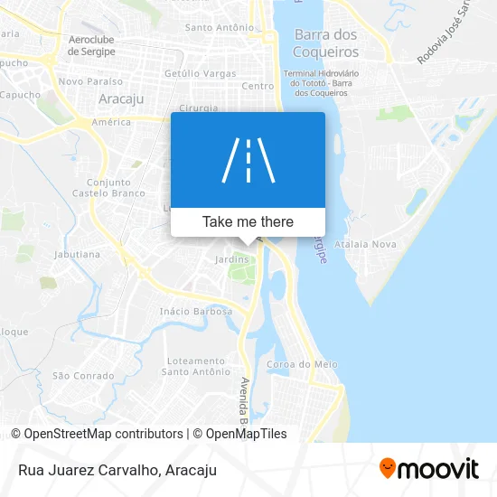 Rua Juarez Carvalho map