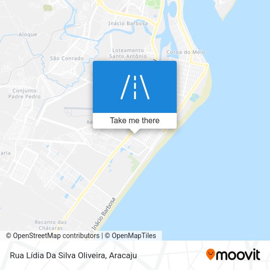 Rua Lídia Da Silva Oliveira map