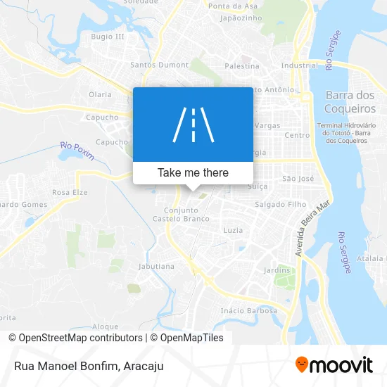 Rua Manoel Bonfim map