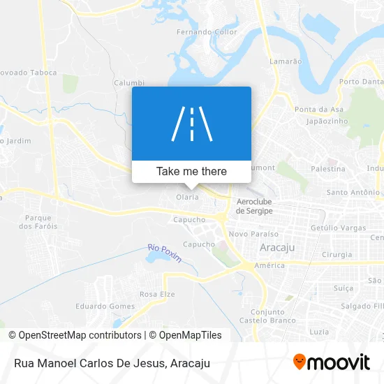 Rua Manoel Carlos De Jesus map