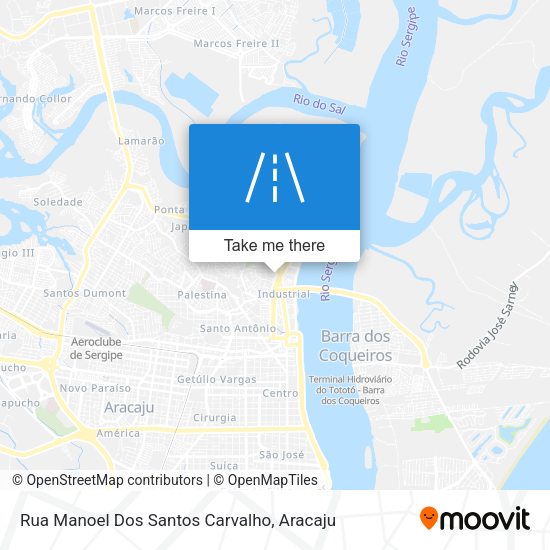 Rua Manoel Dos Santos Carvalho map