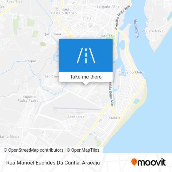 Rua Manoel Euclides Da Cunha map