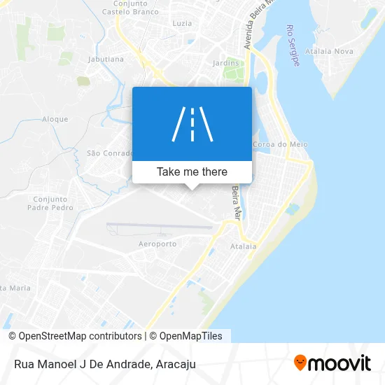 Rua Manoel J De Andrade map
