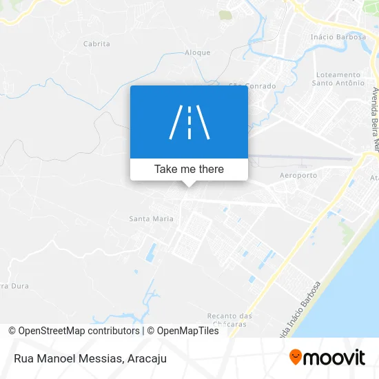 Rua Manoel Messias map