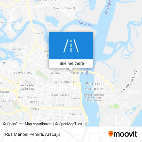 Rua Manoel Pereira map
