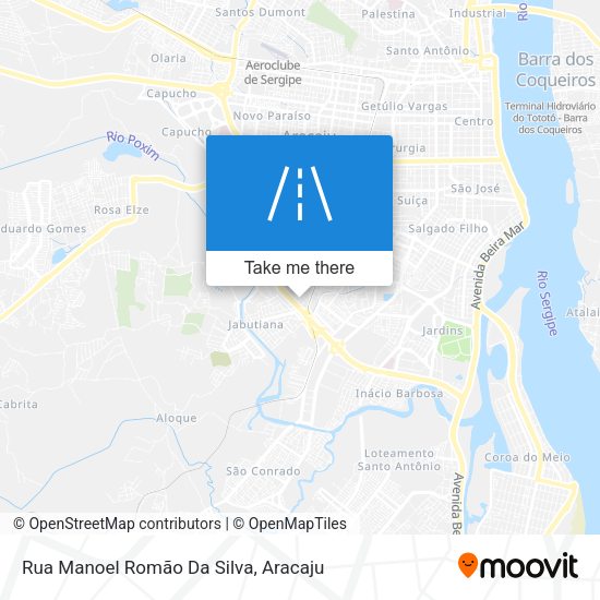 Rua Manoel Romão Da Silva map