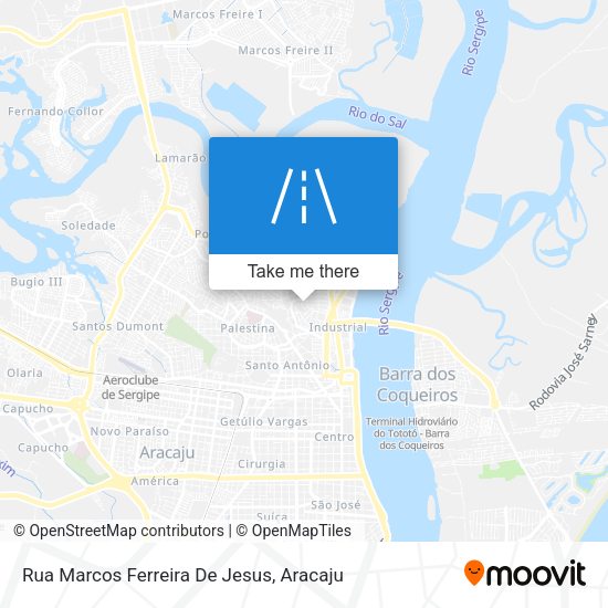 Rua Marcos Ferreira De Jesus map