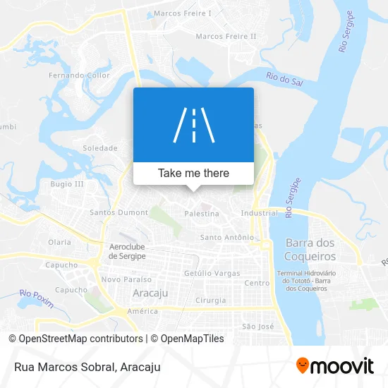 Rua Marcos Sobral map